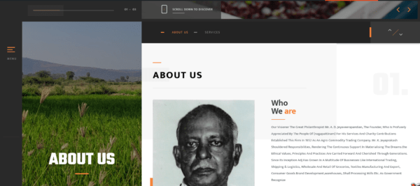 ADJ (Agro Trading Commodiy Company From Chennai)