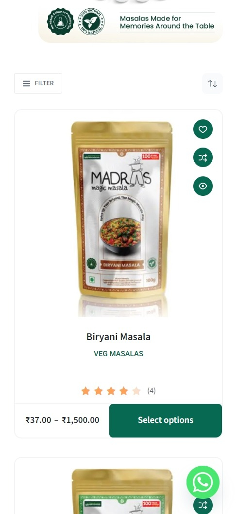 Madras Magic Masala