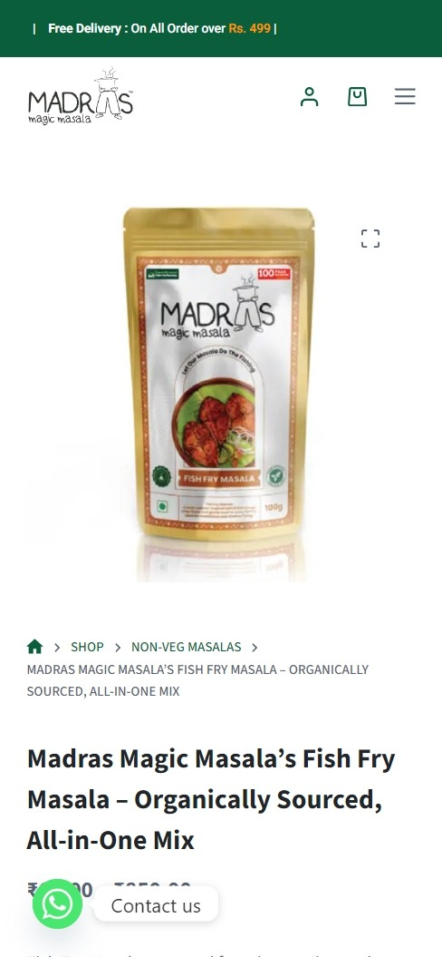 Madras Magic Masala